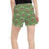 Women's Run Shorts with Pockets - The Child Catching Frogs