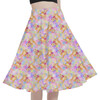 A-Line Pocket Skirt - Watercolor Pooh Bear