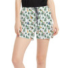 Women's Run Shorts with Pockets - Christmas Disney Forest