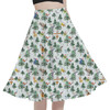 A-Line Pocket Skirt - Christmas Disney Forest