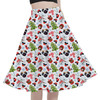 A-Line Pocket Skirt - Mouse Magic Christmas