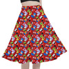 A-Line Pocket Skirt - Mickey & Friends Christmas Stockings