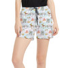 Women's Run Shorts with Pockets - Main Attraction Disney Carousel