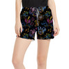 Women's Run Shorts with Pockets - Mickey and Minnie's Love in the Sky