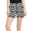 Women's Run Shorts with Pockets - Many Faces of Mickey Mouse