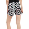 Women's Run Shorts with Pockets - Many Faces of Mickey Mouse