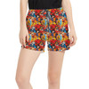 Women's Run Shorts with Pockets - The Incredibles Sketched