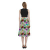 A-Line Pocket Skirt - Sketched Floral Star Wars