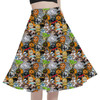 A-Line Pocket Skirt - Sketched Cute Star Wars Characters