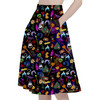 A-Line Pocket Skirt - Disney Villain Icons