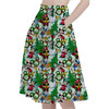 A-Line Pocket Skirt - Mickey & Friends Christmas Decorations