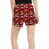 Women's Run Shorts with Pockets - A Cars Christmas