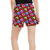 Women's Run Shorts with Pockets - Funny Mouse Ornament Reflections