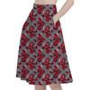 A-Line Pocket Skirt - Superhero Stitch - Deadpool