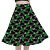 A-Line Pocket Skirt - Superhero Stitch - Hulk