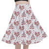 A-Line Pocket Skirt - Valentine Disney Castle