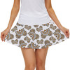 Women's Skort - Animal Print Mouse Ears Rainbow