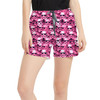 Women's Run Shorts with Pockets - Pink Storm Troopers