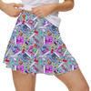 Women's Skort - Picture Perfect Halloween Town