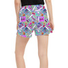 Women's Run Shorts with Pockets - Picture Perfect Halloween Town