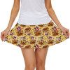 Women's Skort - Halloween Princess Teacups