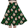 A-Line Pocket Skirt - Little Rolling Christmas Droid