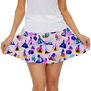 Women's Skort - Princess And Classic Animation Silhouettes