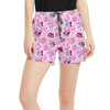 Women's Run Shorts with Pockets - Poisoned Heart Villaintine