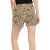 Women's Run Shorts with Pockets - Cottagecore Mickey & Minnie