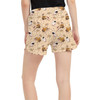 Women's Run Shorts with Pockets - Floral Wall-E and Eve