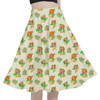 A-Line Pocket Skirt - Little Orange Bird