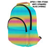 Pocket Backpack - Rainbow Ombre