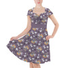 Sweetheart Midi Dress - Halloween Aristocats