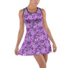 Cotton Racerback Dress - Purple Crystal Moths