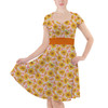 Sweetheart Midi Dress - Sunflower Dreams