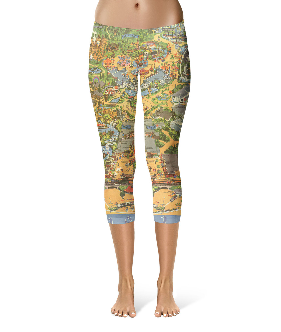 Shop Online Multicolor Printed Leggings Designer Flower Print Leggings –  Lady India