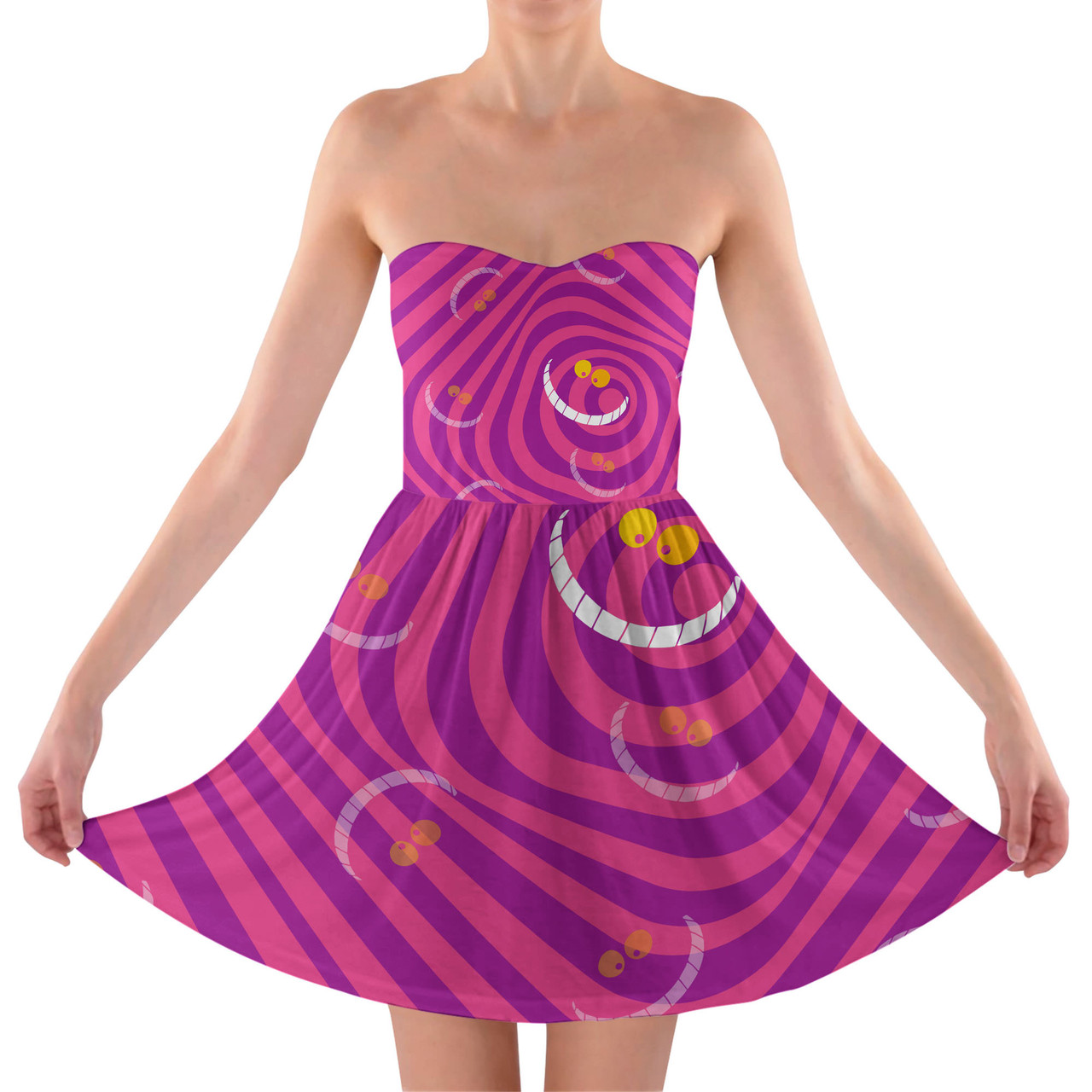 Cheshire cat clearance inspired dress