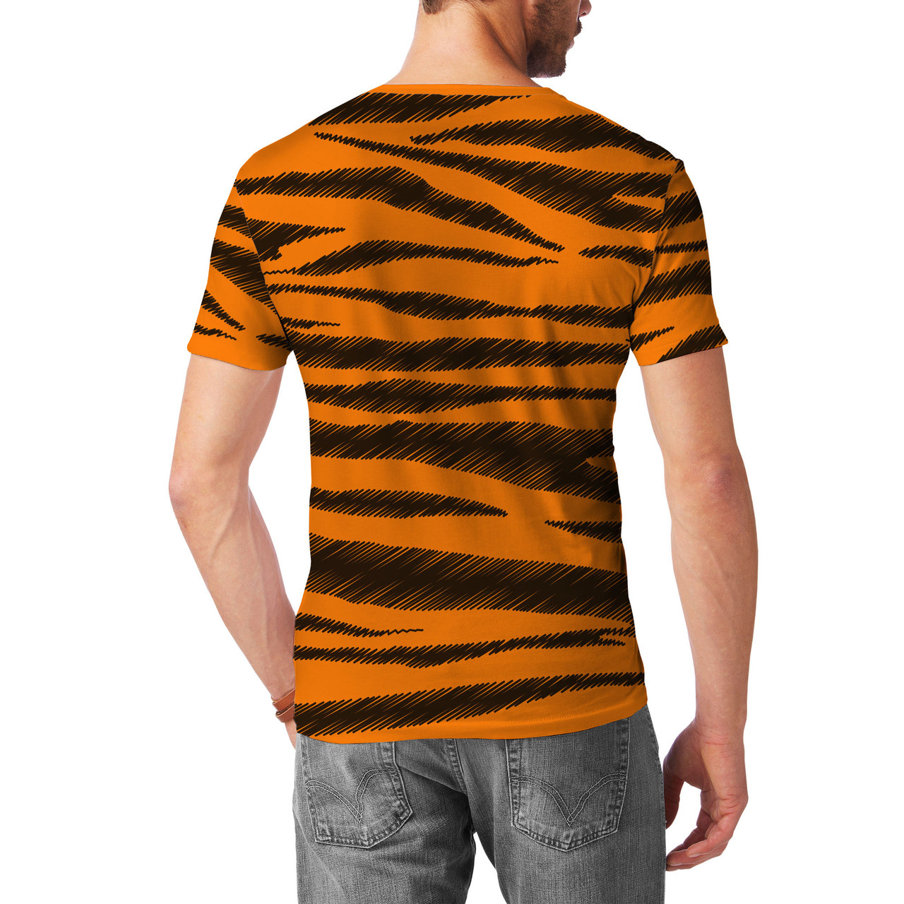 Men's Sport Mesh T-Shirt - Tigger Stripes Winnie The Pooh Inspired