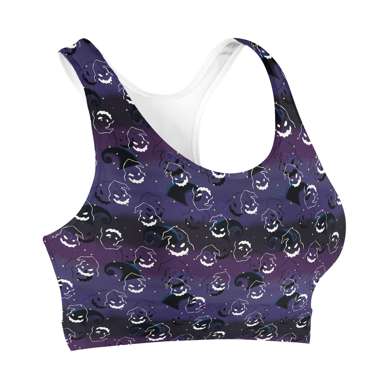 Sports Bra - Oogie Boogie Halloween Inspired