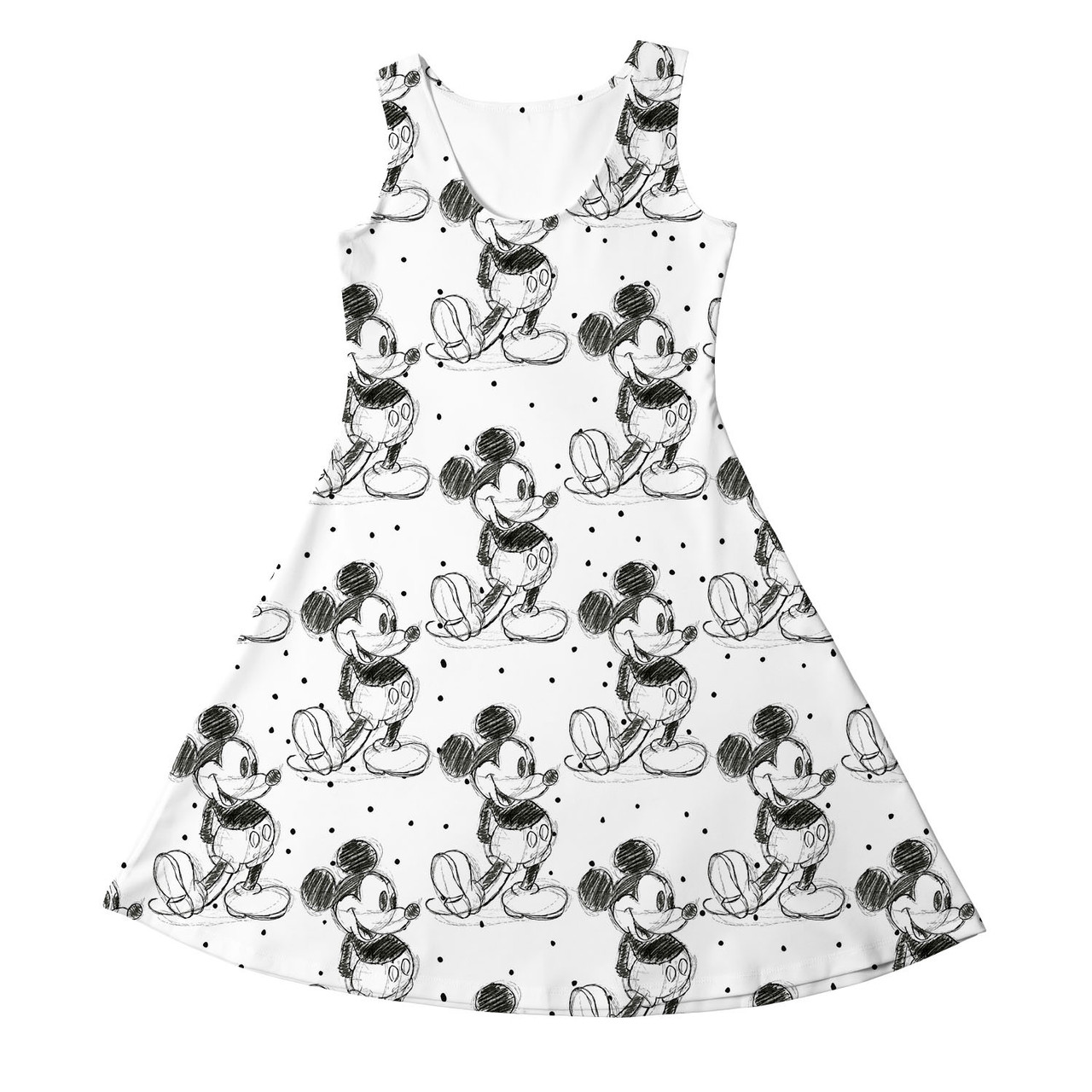 Limited Edition Mickey Mouse Dress by Magnolia Lake Clothing