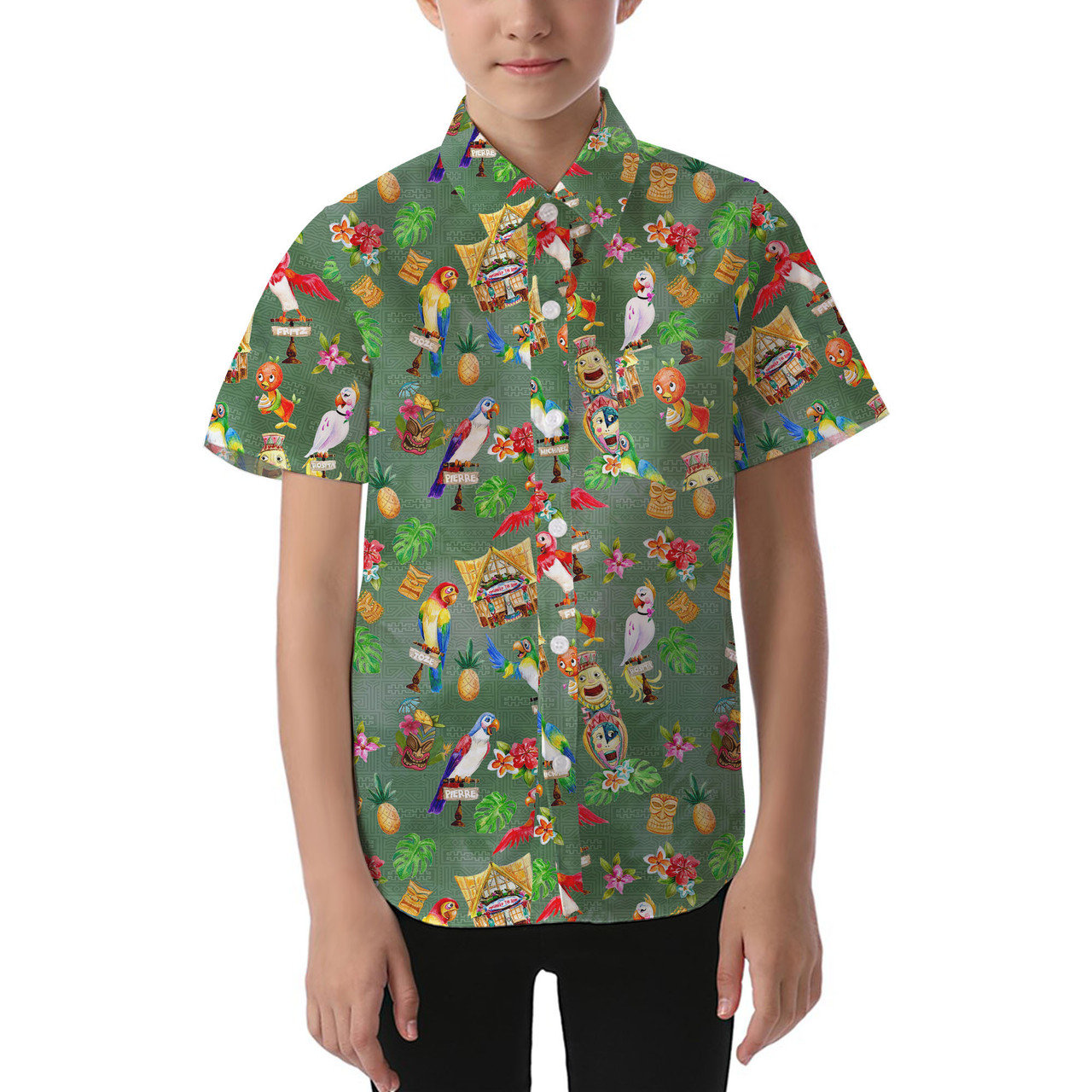 Kids Rainbow Friends Orange Shirt