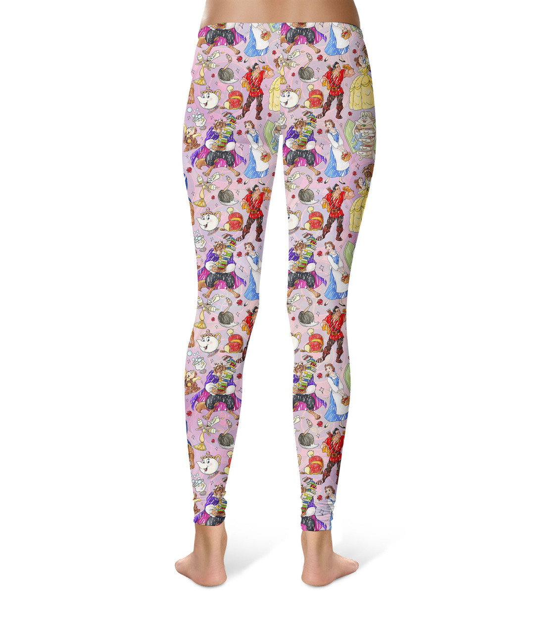 Disney Discovery- Beauty & the Beast Leggings - Discovery -