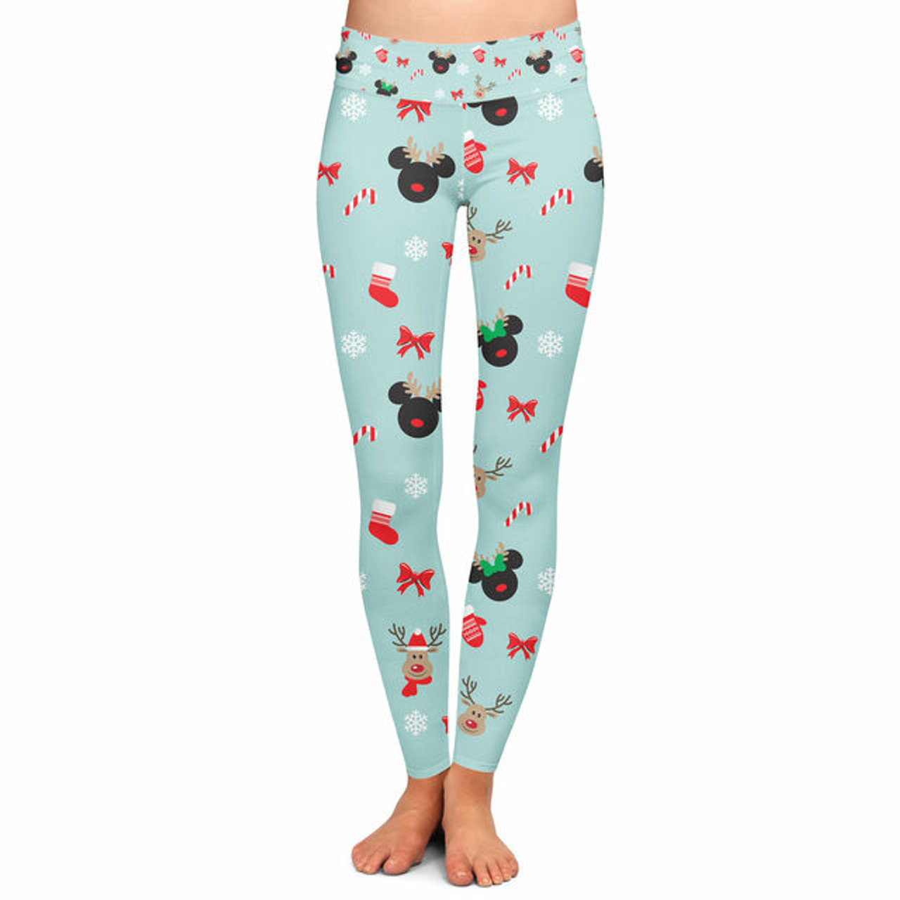 Yoga Waist Capri Leggings - Adult XS / Girl's 8-10 - Galaxy Far