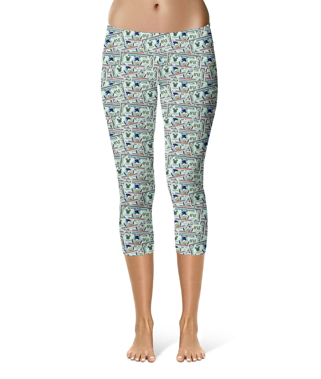 All-Over Print Capri Leggings