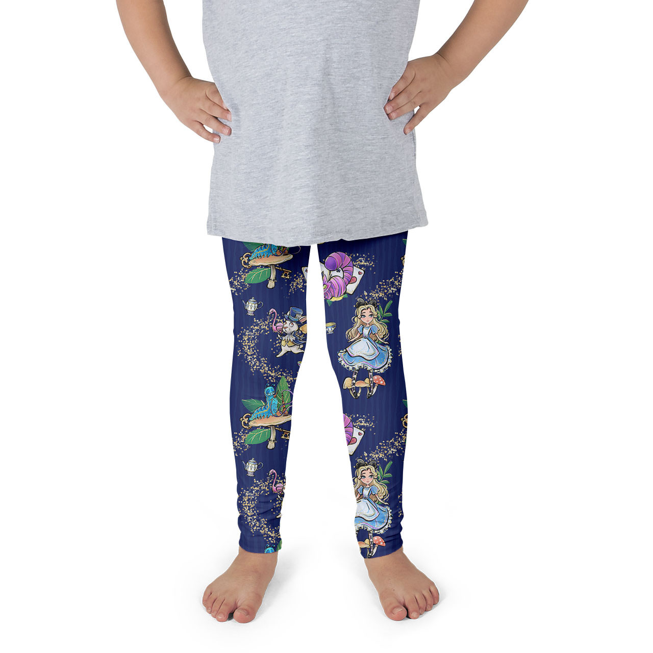 Girls' Leggings - Whimsical Isabela - Rainbow Rules