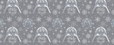 Vader Winter Holiday Christmas Snowflakes