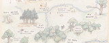 Hundred Acre Wood Map Winnie The Pooh Inspired