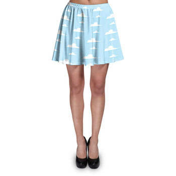 Skater Skirt - Pixar Clouds