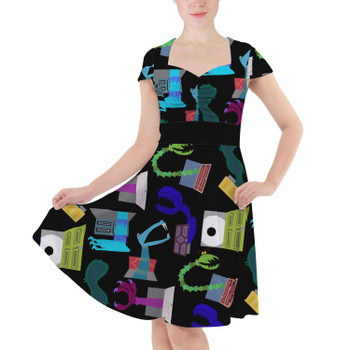 Sweetheart Midi Dress - Monsters in Closets