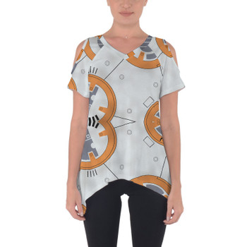 Cold Shoulder Tunic Top - Little Round Droid